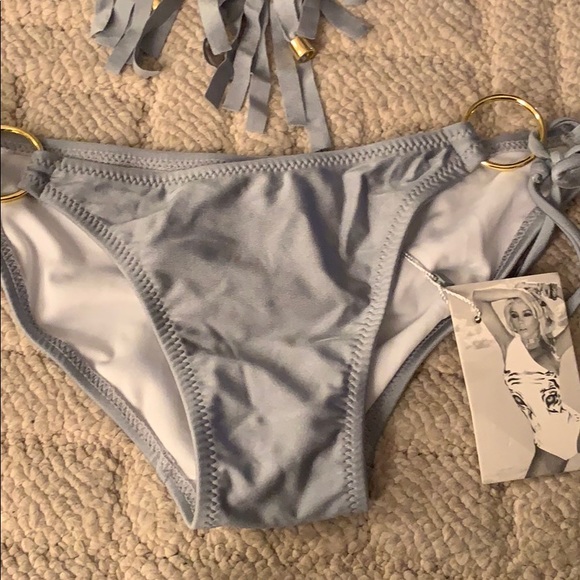 • Gray Seridyn Swim Wear Set • - Picture 3 of 5